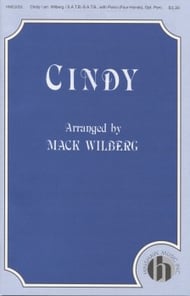 Cindy SATB choral sheet music cover Thumbnail